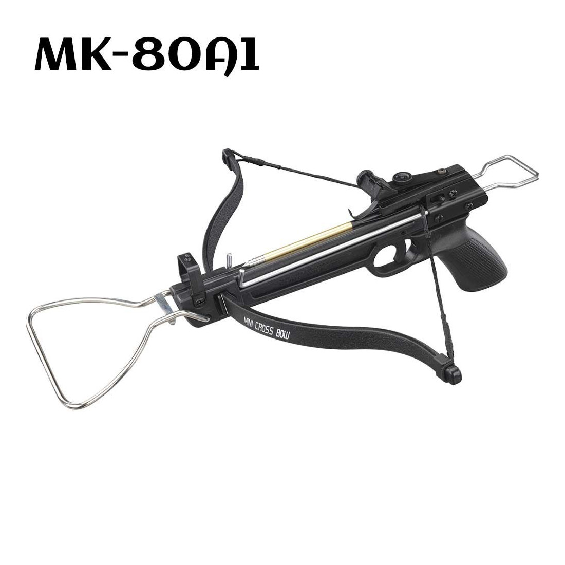 Mini arbalète 80 lbs noire